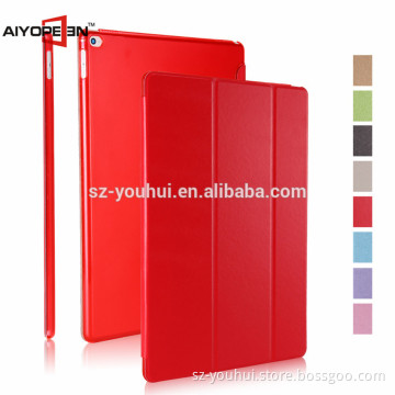 Fashion Silk Pattern folded 3 styles PU Leather Stand Protective Case for iPad Pro 12.9 inch